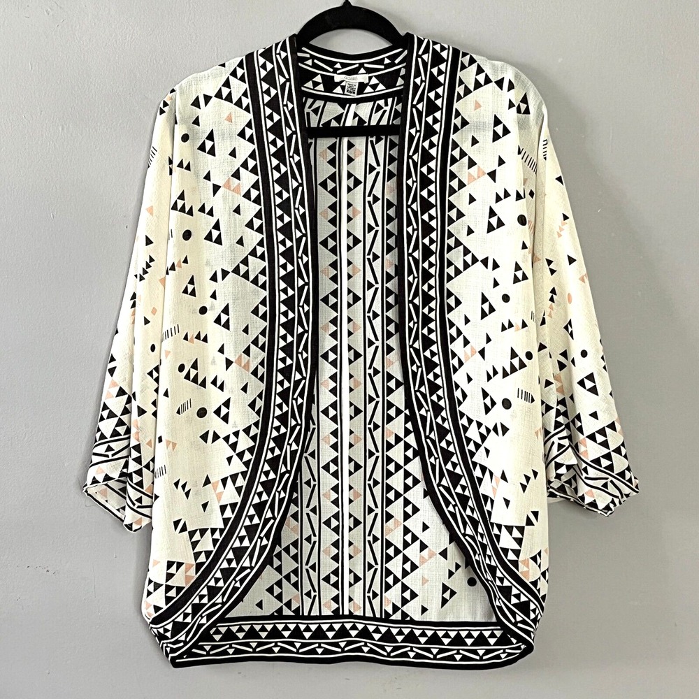 Urban Outfitter Ecote Kimono Open Cardigan Bohemian‎ Eclectic Granpa XS/S